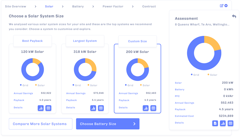 solar proposal side by side comparison